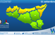 Sicilia: avviso rischio idrogeologico per giovedì 01 settembre 2022