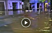 Meteo Trapani: violento nubifragio ed allagamenti in città! Immagini e video all'interno.