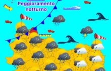 Meteo Palermo: piogge e rovesci sparsi domani mattina! Migliora dal pomeriggio.