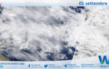 Sicilia: immagine satellitare Nasa di giovedì 01 settembre 2022