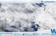 Sicilia: immagine satellitare Nasa di sabato 10 settembre 2022