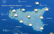 Meteo Sicilia: rovesci e temporali in arrivo tra il pomeriggio/sera odierno sui settori occidentali!