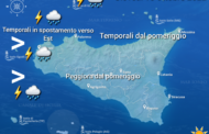 Meteo Sicilia: intensa linea temporalesca in formazione! Piogge e temporali in atto sul trapanese in spostamento verso Est nelle prossime ore!