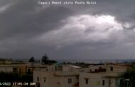 Meteo Sicilia: temporali arrivati sull'alto palermitano tirrenico! Piogge e forti venti in atto. La situazione live.