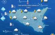 Meteo Sicilia: rovesci e temporali in arrivo da venerdì pomeriggio. Crollo termico entro sabato!