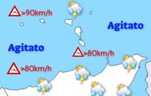 Meteo Messina e provincia: peggiora dal pomeriggio con piogge, forte vento e calo termico