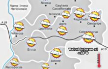 Meteo Enna e provincia:  Temperature miti