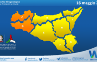 Meteo Sicilia: bollettino di allerta meteo per domani, martedì 16 maggio 2023