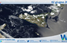 Meteo Sicilia: immagine satellitare Nasa di venerdì 02 giugno 2023