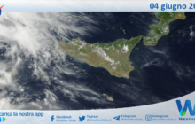 Meteo Sicilia: immagine satellitare Nasa di domenica 04 giugno 2023