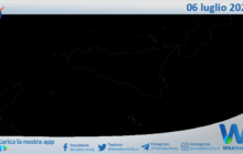 Meteo Sicilia: immagine satellitare Nasa di giovedì 06 luglio 2023