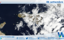 Meteo Sicilia: immagine satellitare Nasa di mercoledì 06 settembre 2023