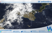 Meteo Sicilia: immagine satellitare Nasa di sabato 16 settembre 2023