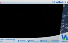 Meteo Sicilia: immagine satellitare Nasa di venerdì 13 ottobre 2023