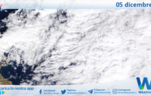 Meteo Sicilia: immagine satellitare Nasa di martedì 05 dicembre 2023