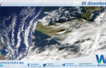 Meteo Sicilia: immagine satellitare Nasa di mercoledì 20 dicembre 2023