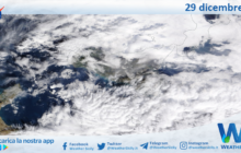 Meteo Sicilia: immagine satellitare Nasa di venerdì 29 dicembre 2023