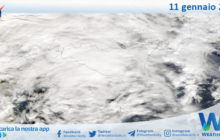 Meteo Sicilia: immagine satellitare Nasa di giovedì 11 gennaio 2024