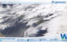 Meteo Sicilia: immagine satellitare Nasa di sabato 20 gennaio 2024