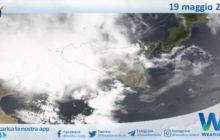 Meteo Sicilia: immagine satellitare Nasa di domenica 19 maggio 2024