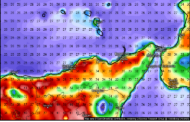 Meteo Messina e provincia: apice del caldo lunedì, calo termico e variabilità in seguito