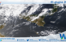 Meteo Sicilia: immagine satellitare Nasa di sabato 01 giugno 2024