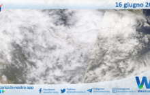 Meteo Sicilia: immagine satellitare Nasa di domenica 16 giugno 2024