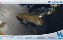 Meteo Sicilia: immagine satellitare Nasa di venerdì 05 luglio 2024