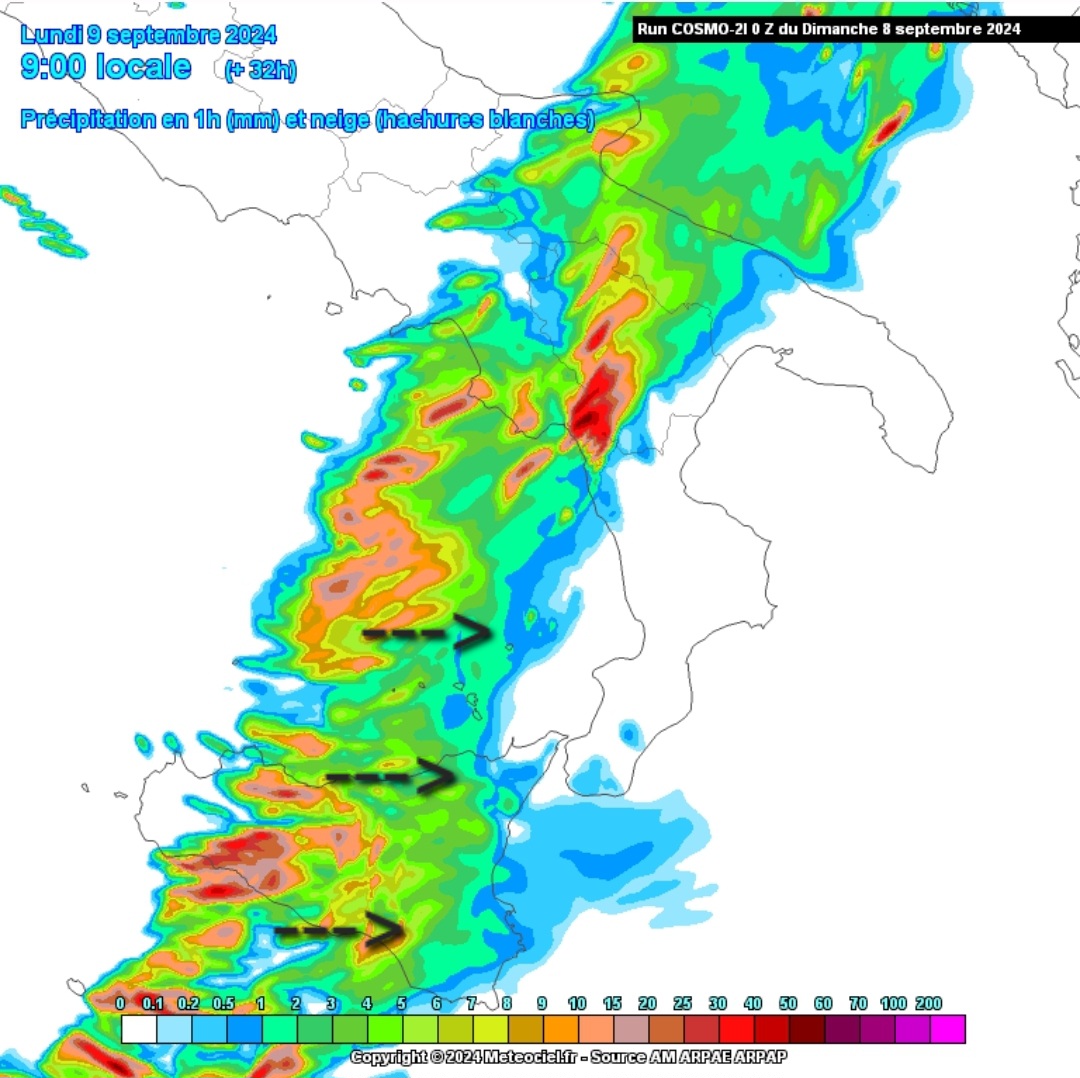 Meteo Messina e provincia: peggiora in nottata, in arrivo piogge e calo termico!