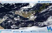 Meteo Sicilia: immagine satellitare Nasa di mercoledì 18 settembre 2024