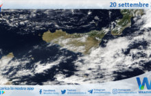 Meteo Sicilia: immagine satellitare Nasa di venerdì 20 settembre 2024