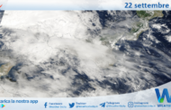 Meteo Sicilia: immagine satellitare Nasa di domenica 22 settembre 2024