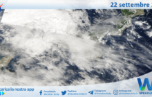 Meteo Sicilia: immagine satellitare Nasa di domenica 22 settembre 2024