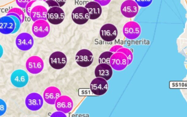 Sicilia: messinese in ginocchio! Rischio locali alluvioni lampo