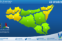 Meteo Sicilia: immagine satellitare Nasa di lunedì 21 ottobre 2024