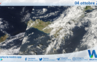 Meteo Sicilia: immagine satellitare Nasa di venerdì 04 ottobre 2024