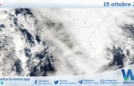 Meteo Sicilia: immagine satellitare Nasa di sabato 19 ottobre 2024