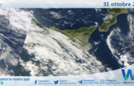 Meteo Sicilia: immagine satellitare Nasa di giovedì 31 ottobre 2024