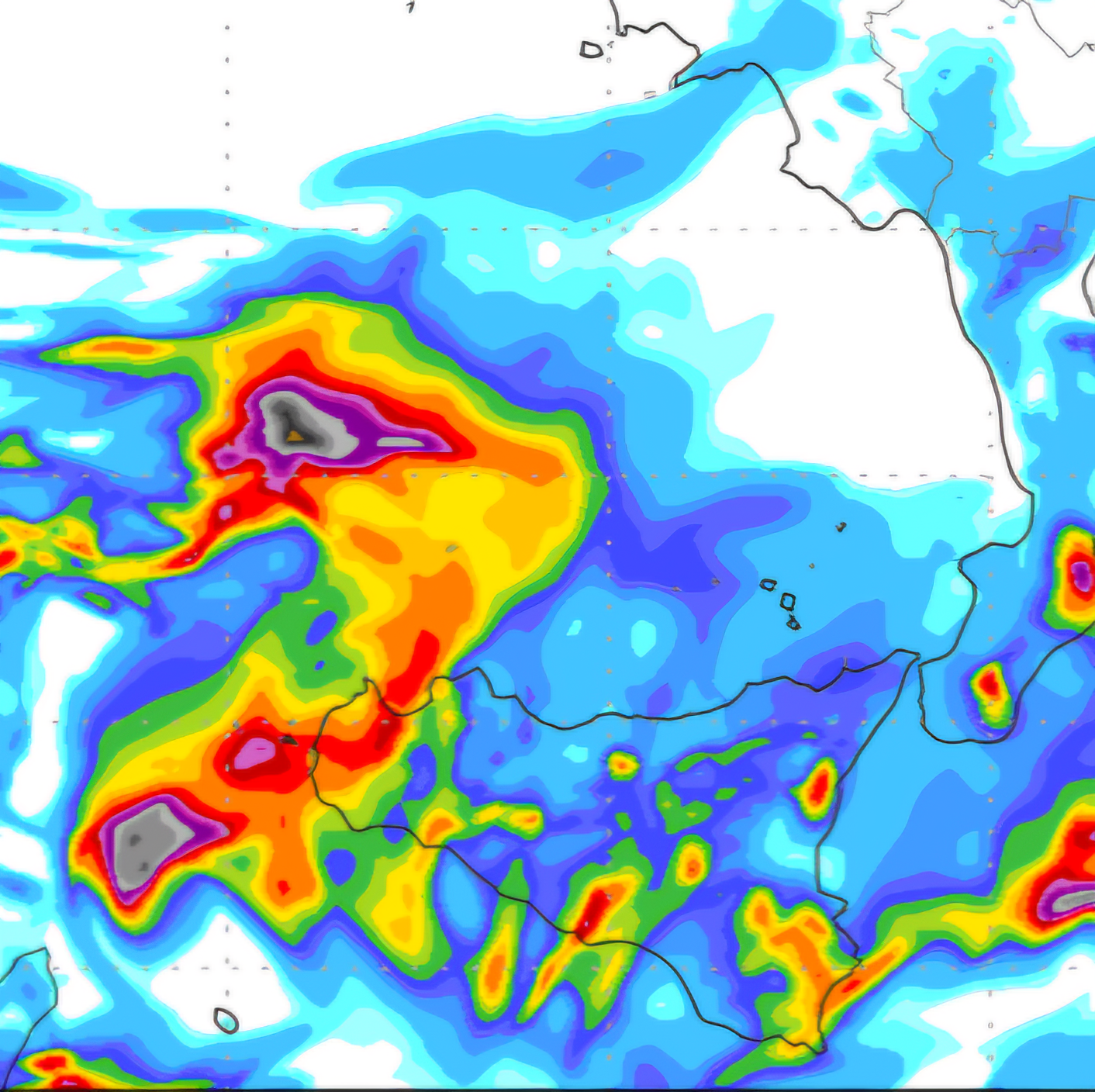 Meteo Sicilia: clamoroso ribaltone meteo! L'allerta piogge adesso si sposta ad Ovest.