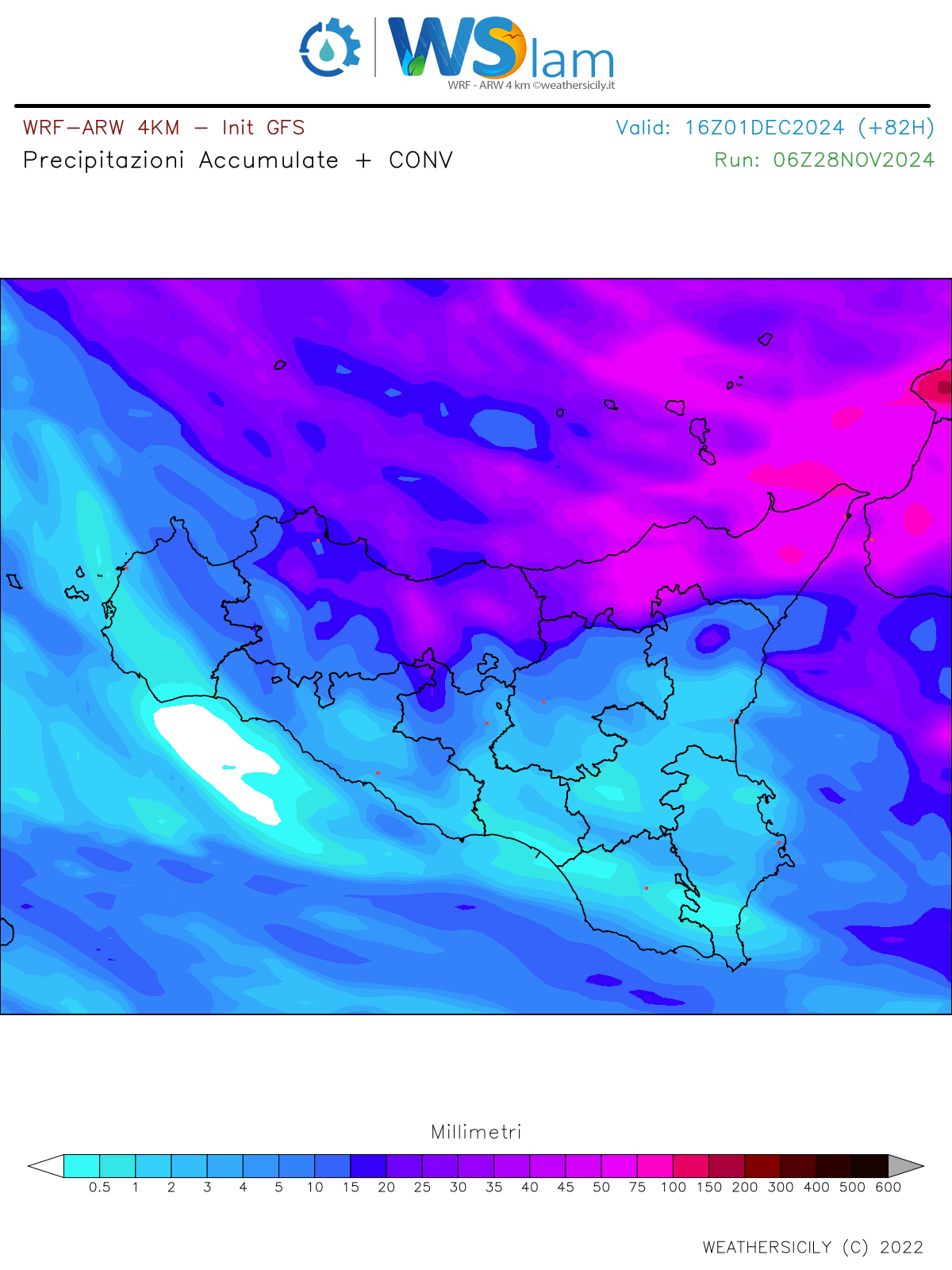 Meteo Sicilia: nel fine settimana più freddo e la prima neve su Nebrodi e Madonie