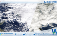 Meteo Sicilia: immagine satellitare Nasa di martedì 12 novembre 2024