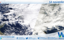 Meteo Sicilia: immagine satellitare Nasa di martedì 12 novembre 2024