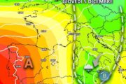 Sicilia: intenso peggioramento in arrivo con piogge localmente abbondanti!