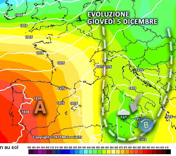 Sicilia: intenso peggioramento in arrivo con piogge localmente abbondanti!