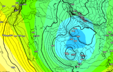 Meteo Sicilia: Piogge, venti forti, temperature in calo e neve in montagna. Tutti i dettagli