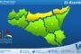 Meteo Sicilia: bollettino di allerta meteo per domani, mercoledì 25 dicembre 2024