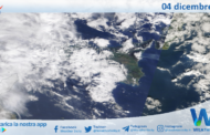 Meteo Sicilia: immagine satellitare Nasa di mercoledì 04 dicembre 2024