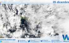 Meteo Sicilia: immagine satellitare Nasa di giovedì 05 dicembre 2024