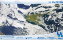 Meteo Sicilia: immagine satellitare Nasa di giovedì 19 dicembre 2024