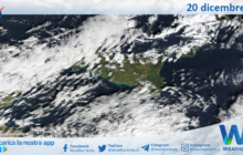 Meteo Sicilia: immagine satellitare Nasa di venerdì 20 dicembre 2024